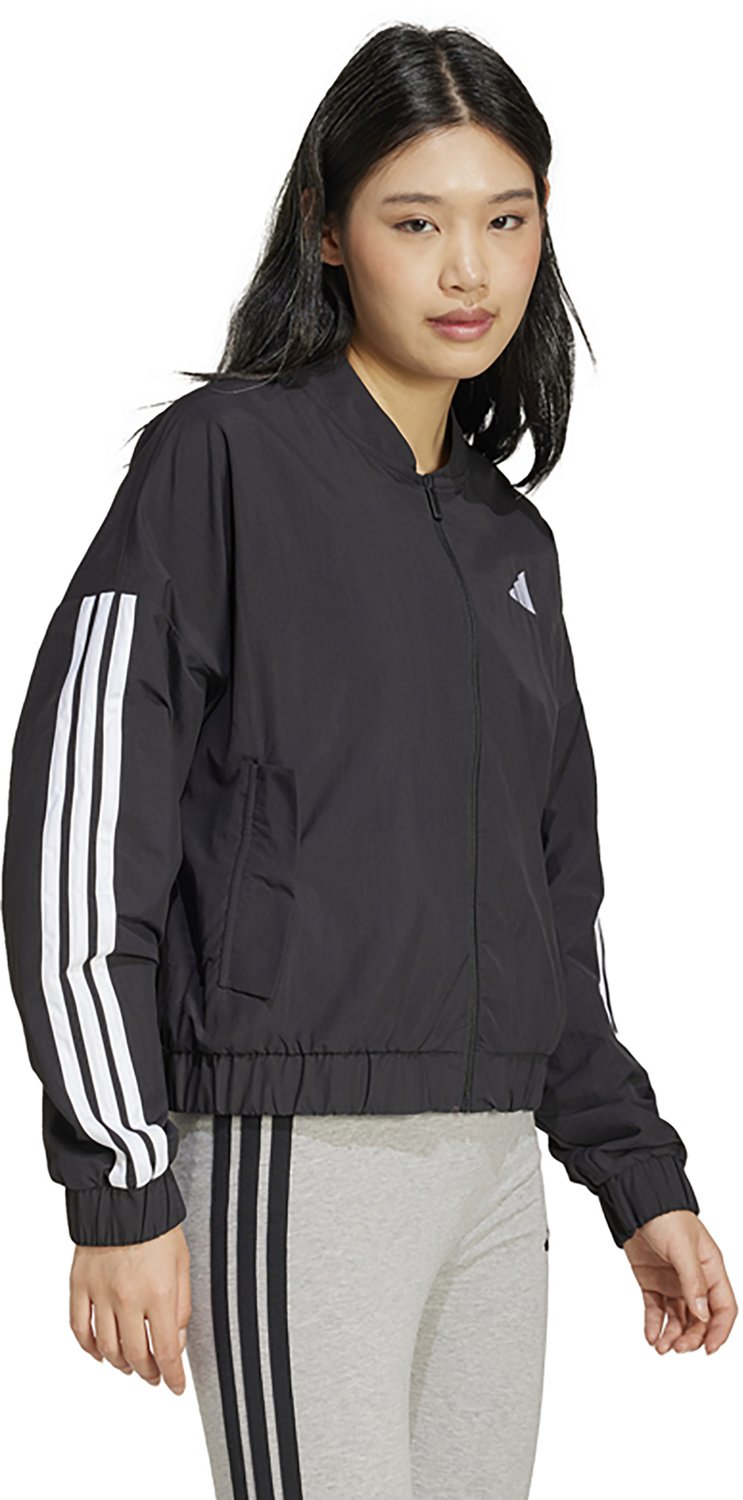 【美品】adidas BOMBER JACKET BLACK 仲里依紗 新品】adidas BOMBER JACKET BLACK 仲里依紗 re.