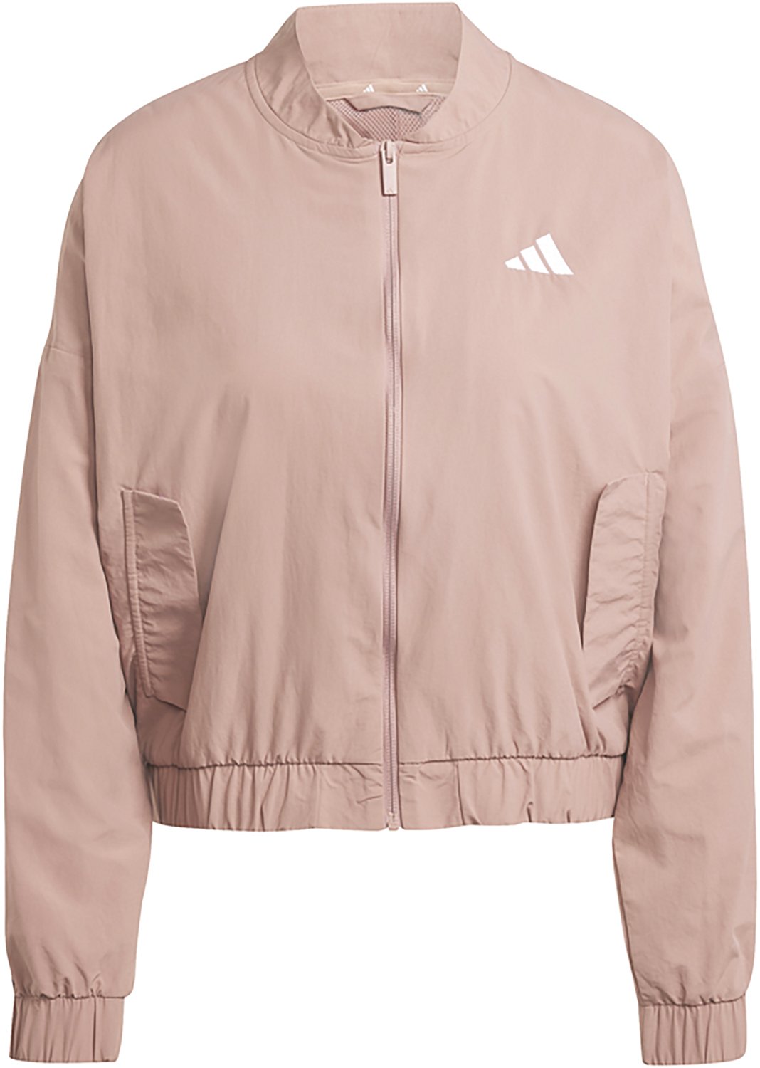 adidas Women's Essentials 3-Stripes Woven Bomber Jacket - view number 6