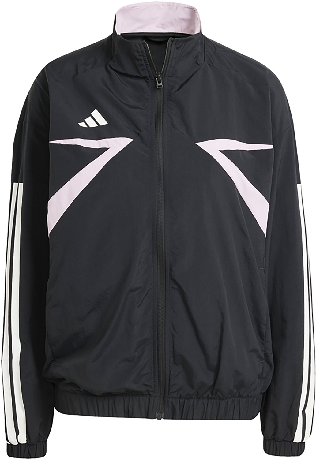 adidas Women's Tiro Cut 3-Stripes Colorblock Woven Track Jacket - view number 6