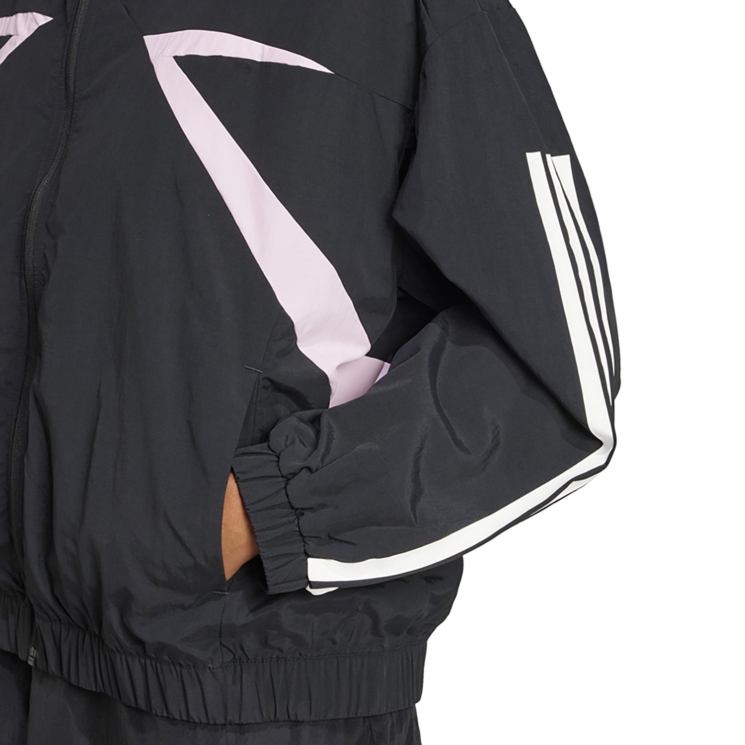 adidas Women's Tiro Cut 3-Stripes Colorblock Woven Track Jacket - view number 5
