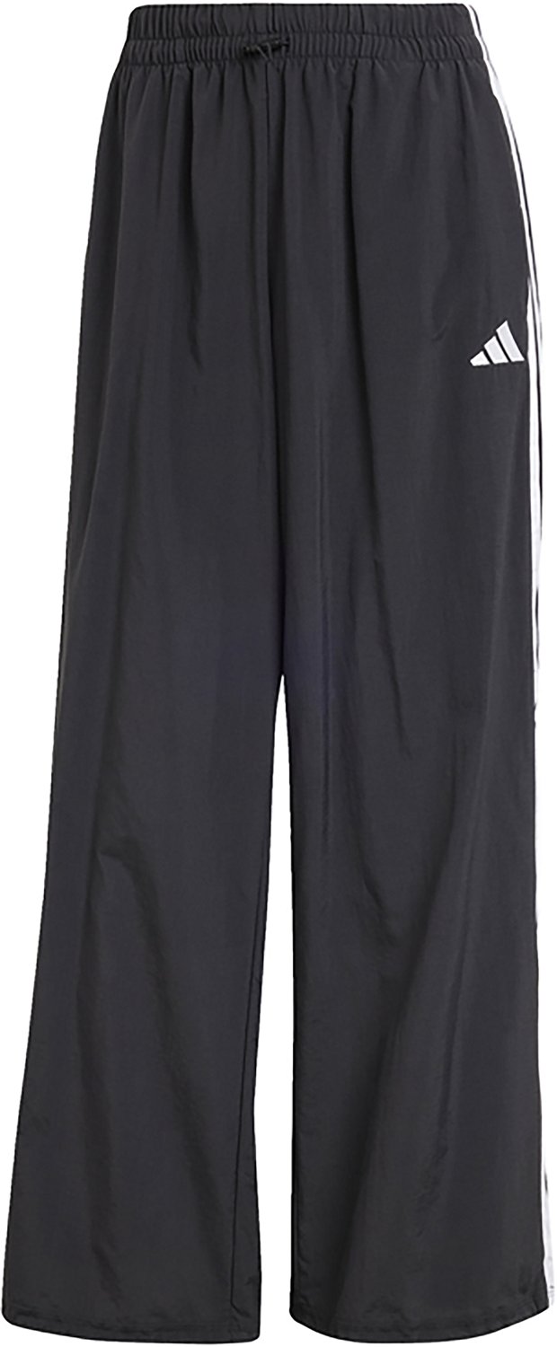 adidas Women's Essentials 3-Stripes Woven Parachute Pants                                                                        - view number 6