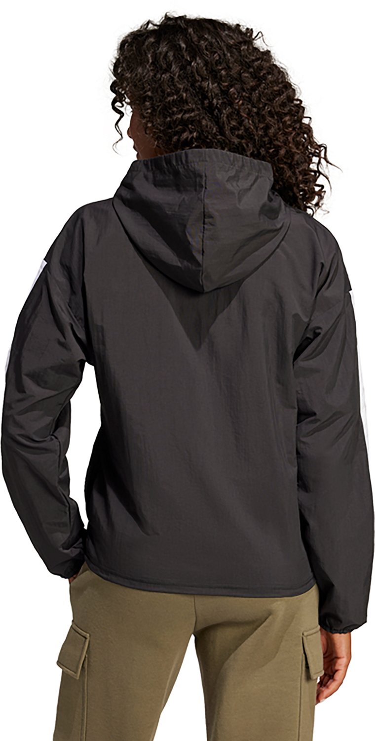 adidas Women's 3-Stripes Woven Windbreaker - view number 3