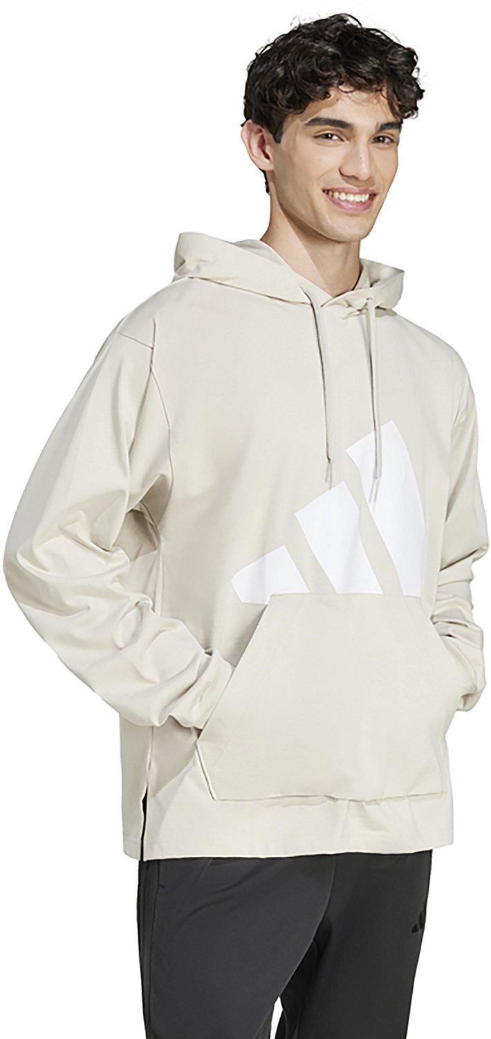 adidas Men's Essentials Big Logo Single Jersey Hoodie - view number 3