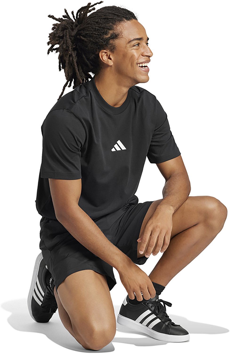 adidas Men's Essentials Small Logo Single Jersey T-shirt - view number 3