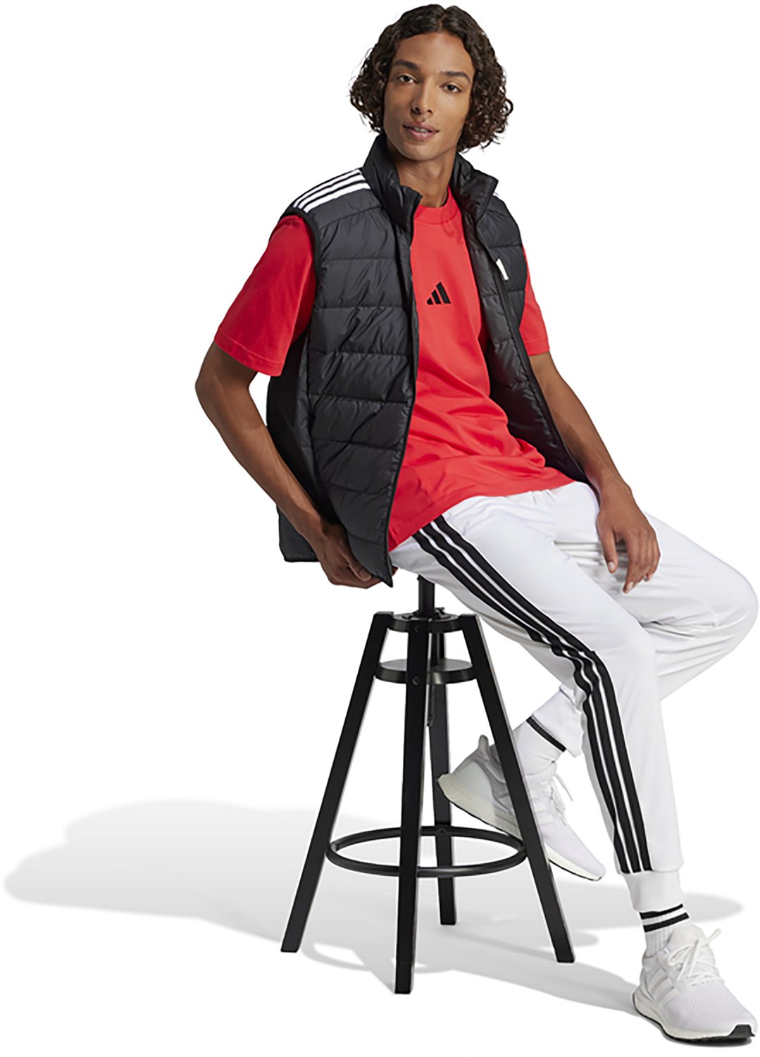 adidas Men's Essentials Small Logo Single Jersey T-shirt - view number 3