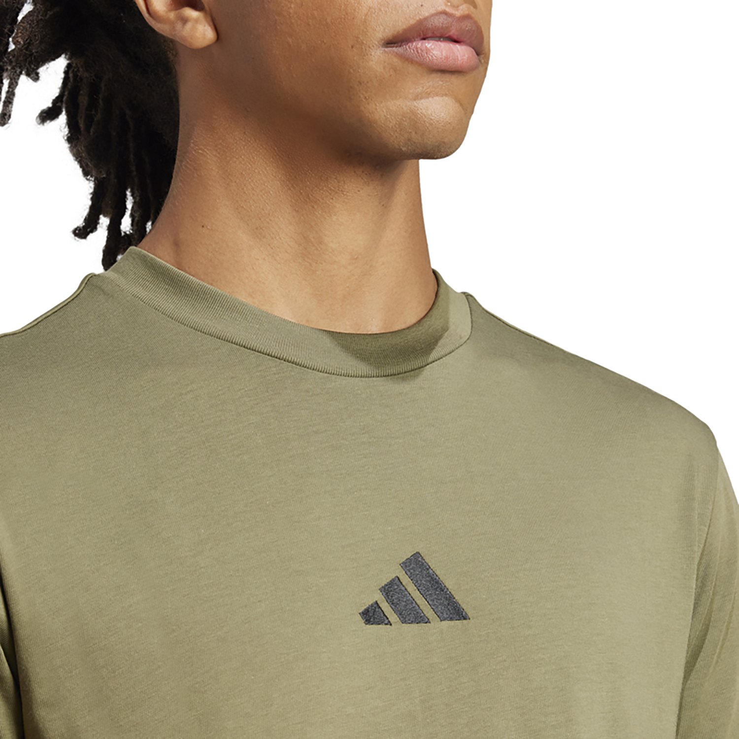 adidas Men's Essentials Small Logo Single Jersey T-shirt - view number 4