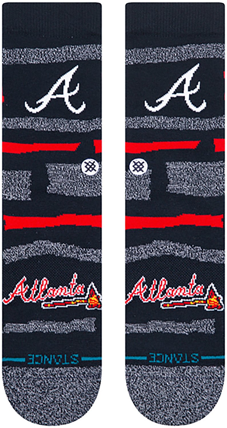 Stance Atlanta Braves Adults' Squeeze Crew Socks  - view number 2