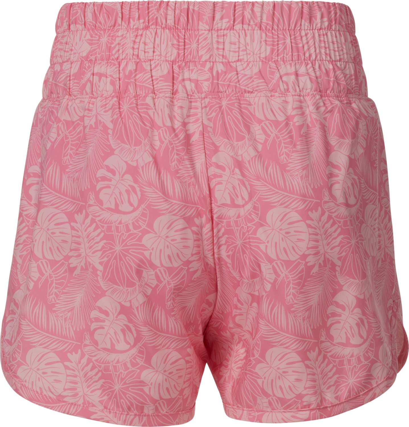 Jadelynn Brooke Girl's High Rise Pink Palms Athletic Shorts 3.5 - view number 2