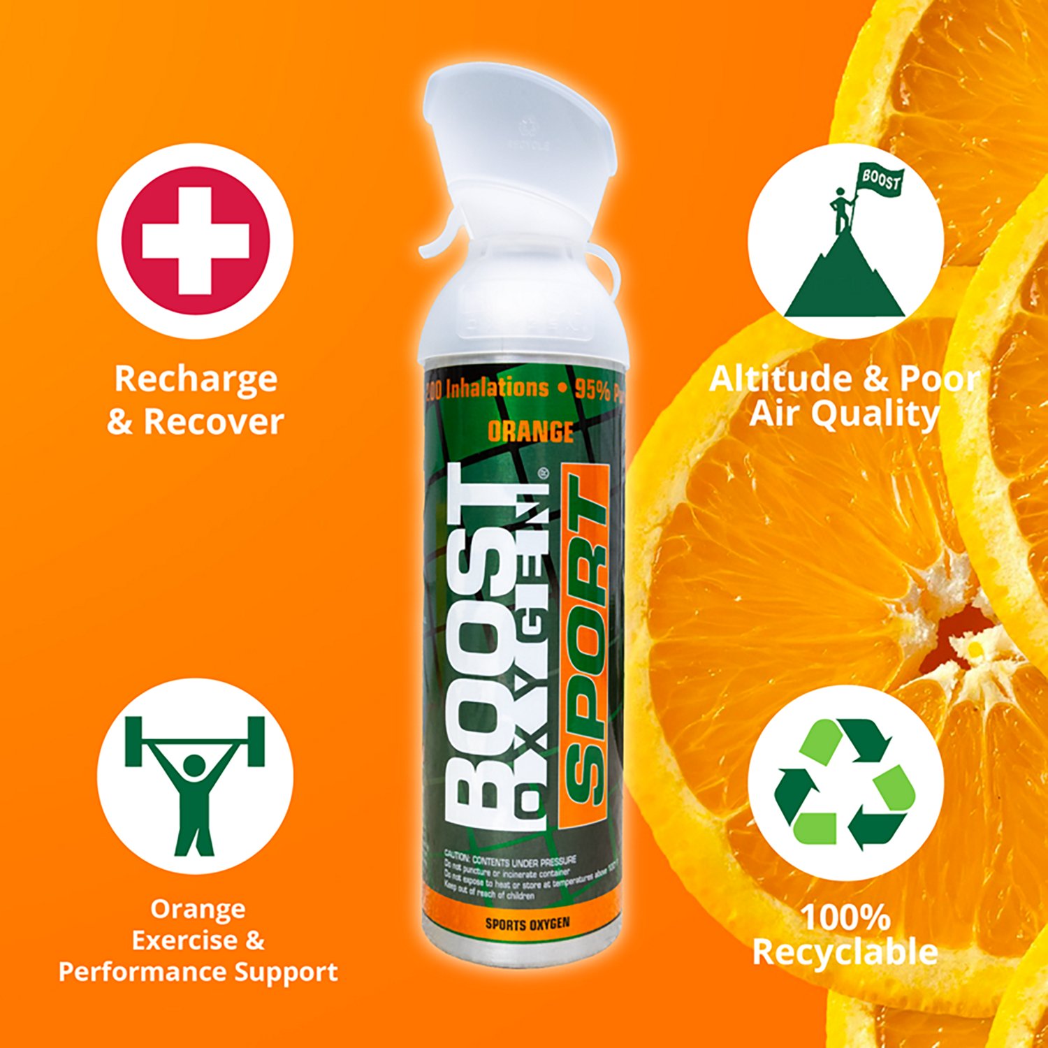 Boost Oxygen Sport Large Canister                                                                                                - view number 2