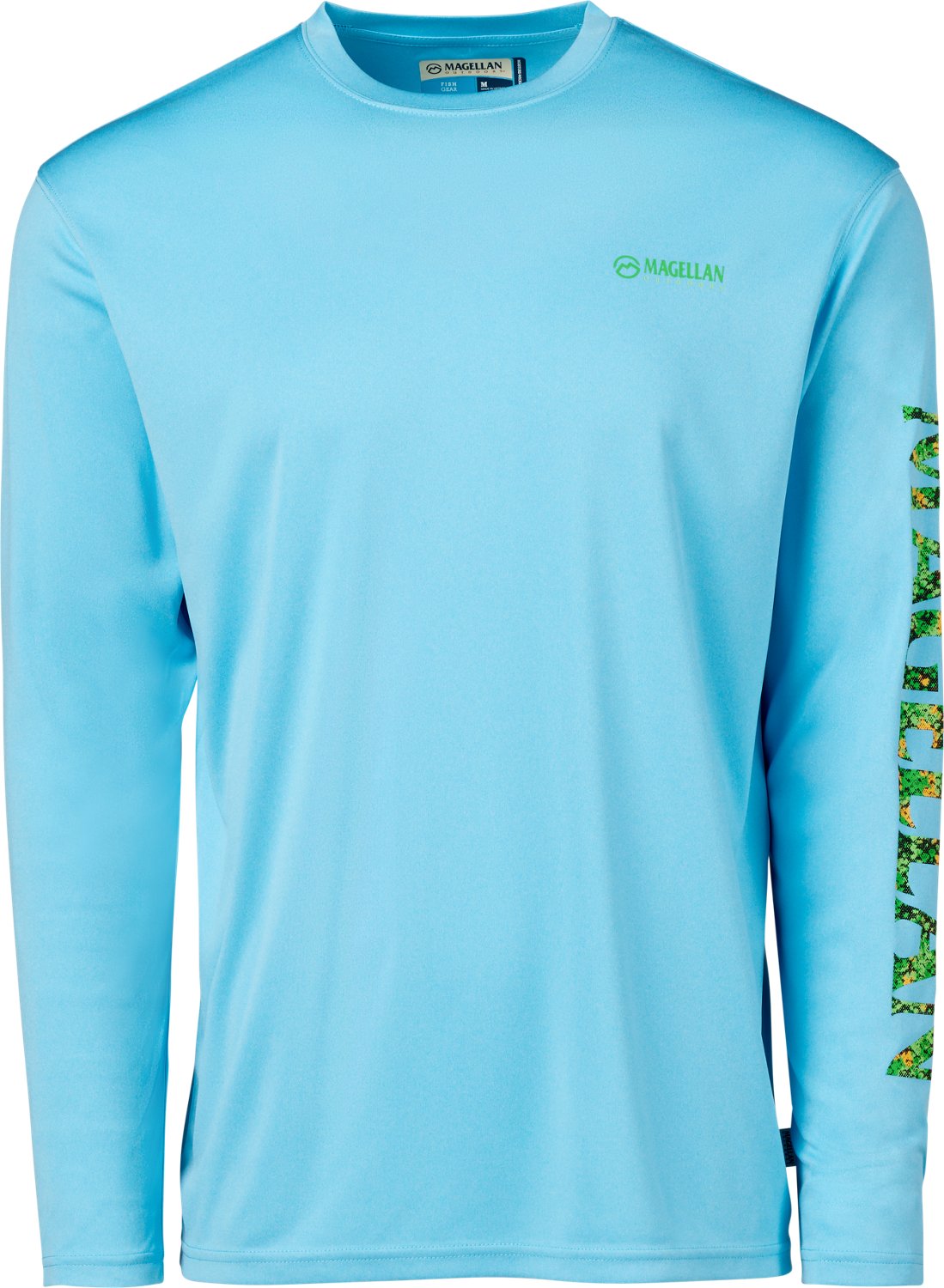 Magellan Outdoors Men's Casting Crew Long Sleeve T-shirt                                                                         - view number 3