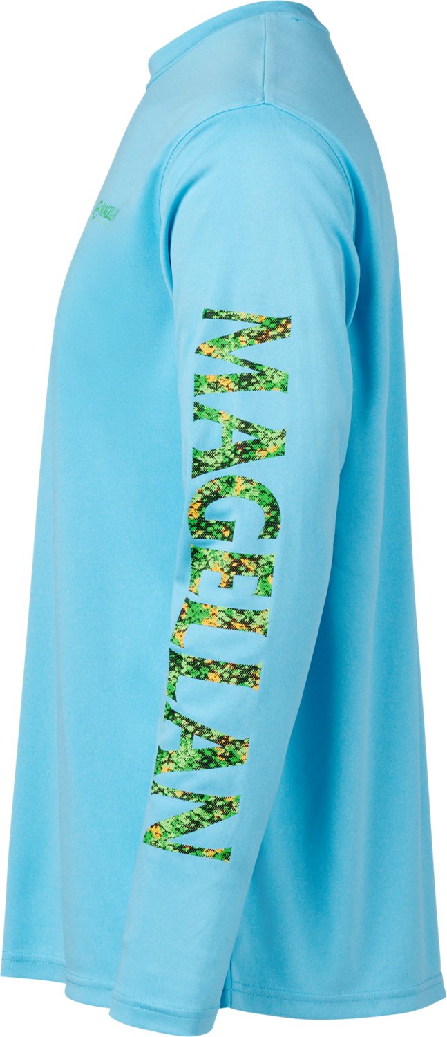 Magellan Outdoors Men's Casting Crew Long Sleeve T-shirt                                                                         - view number 5