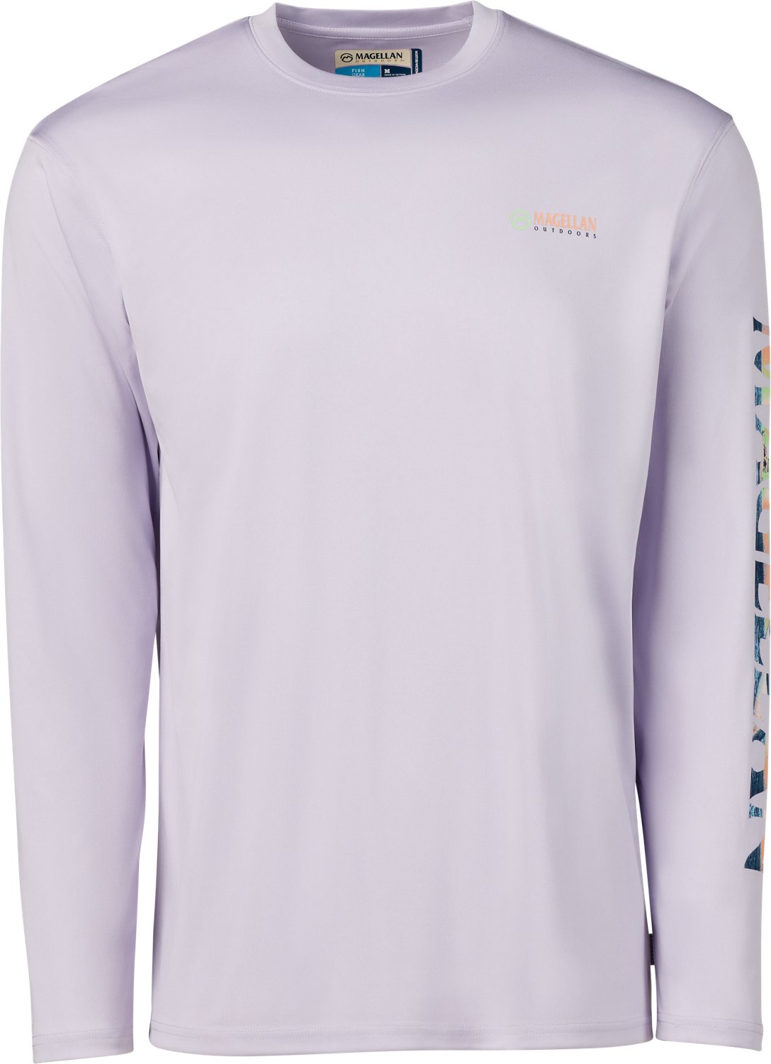 Magellan Outdoors Men's Casting Crew Long Sleeve T-shirt                                                                         - view number 1