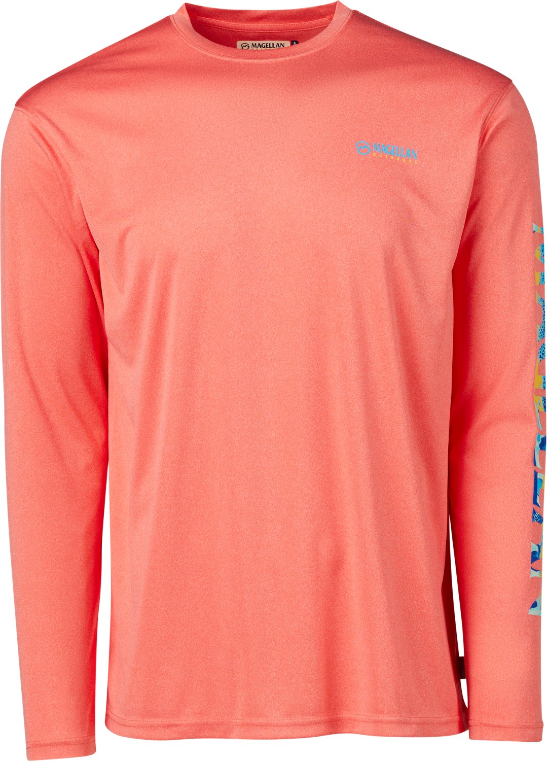Magellan Outdoors Men's Casting Crew Long Sleeve T-shirt                                                                         - view number 5