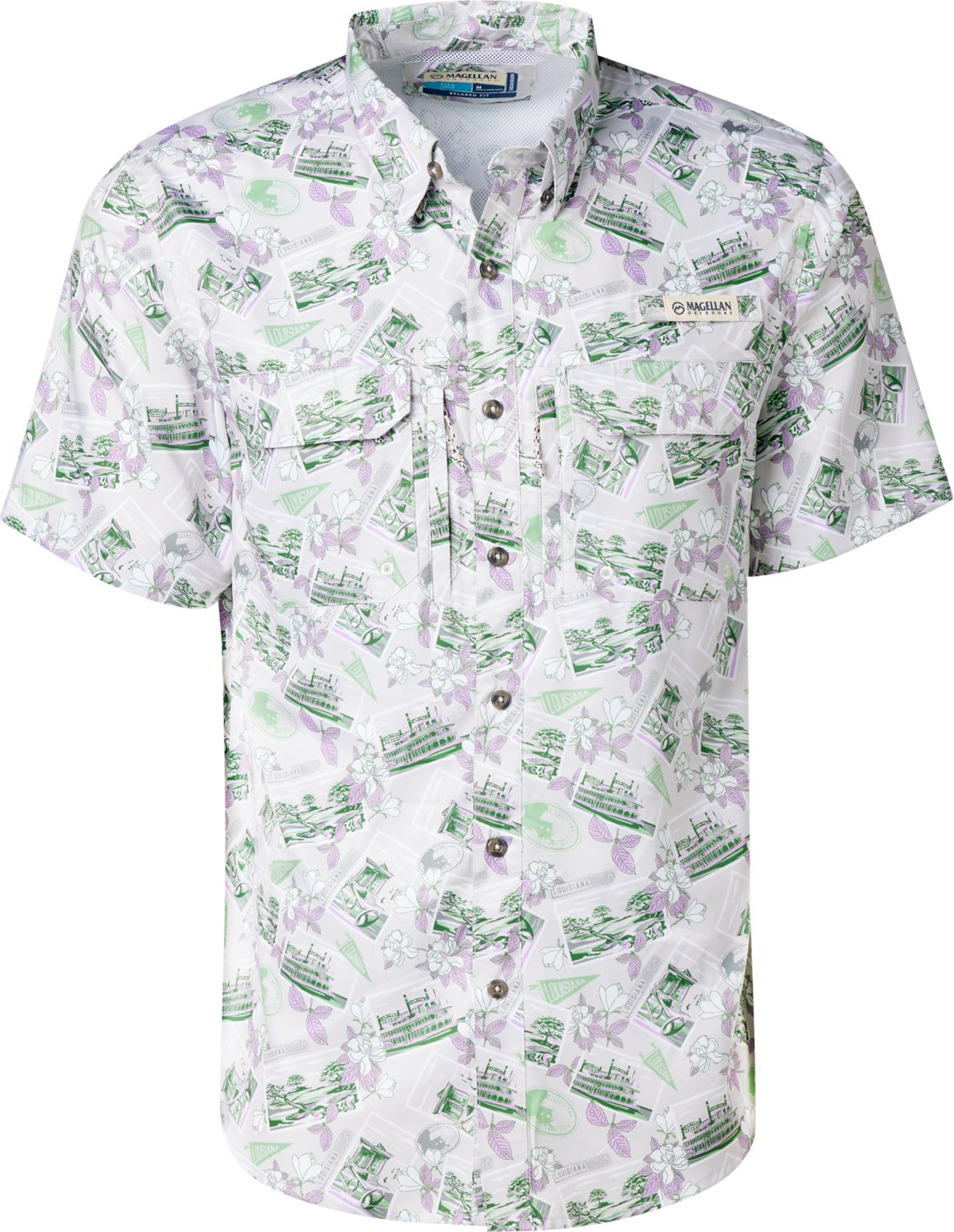 Magellan Outdoors Men's LA Local State Print Shirt - view number 2