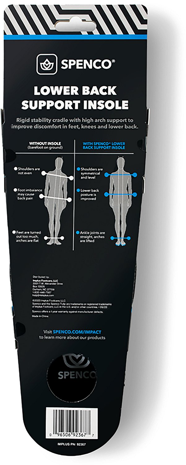 Spenco Women’s Lower Back Support Insole                                                                                       - view number 7