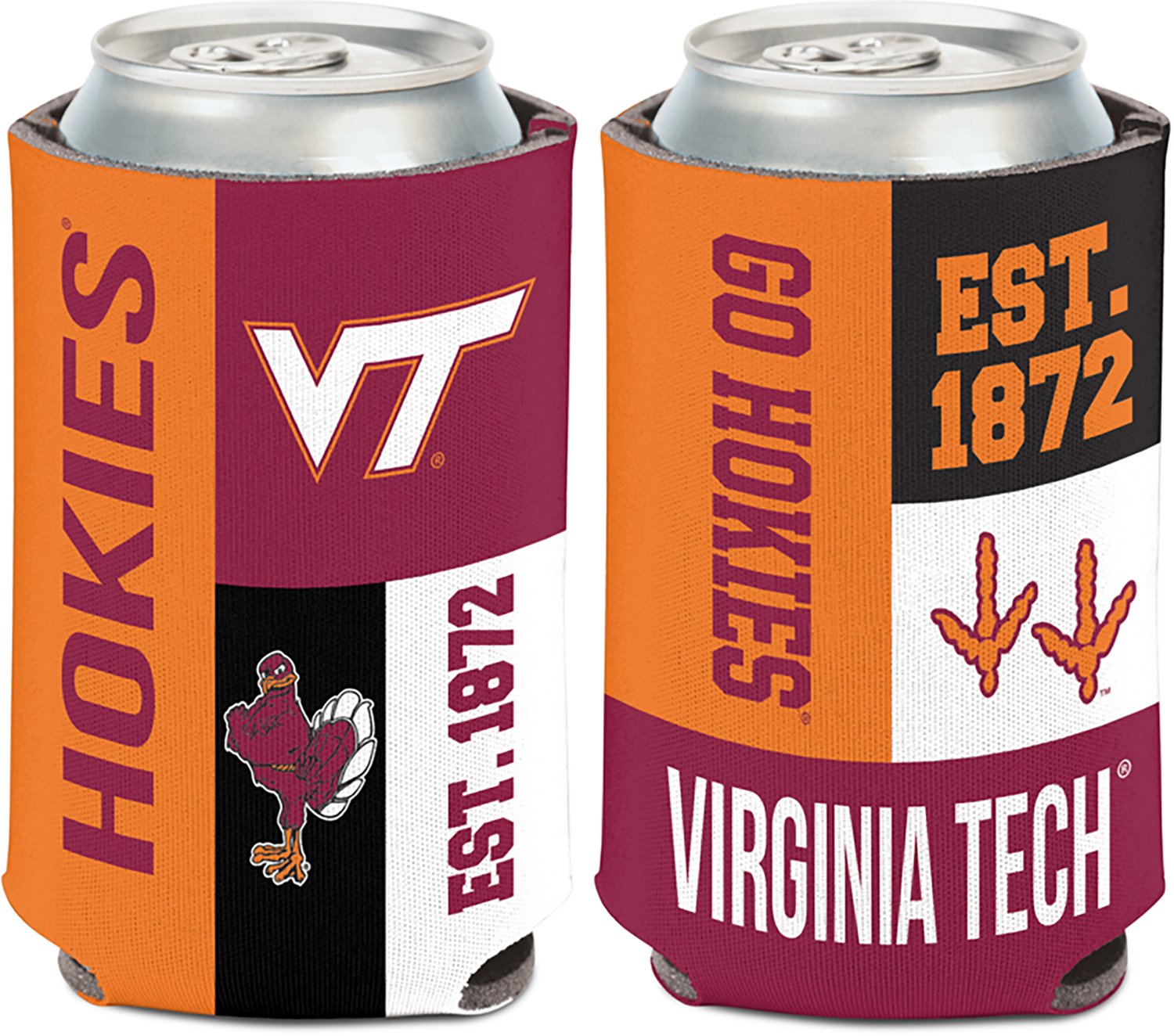 WinCraft Virginia Tech Colorblock 12 oz Can Cooler