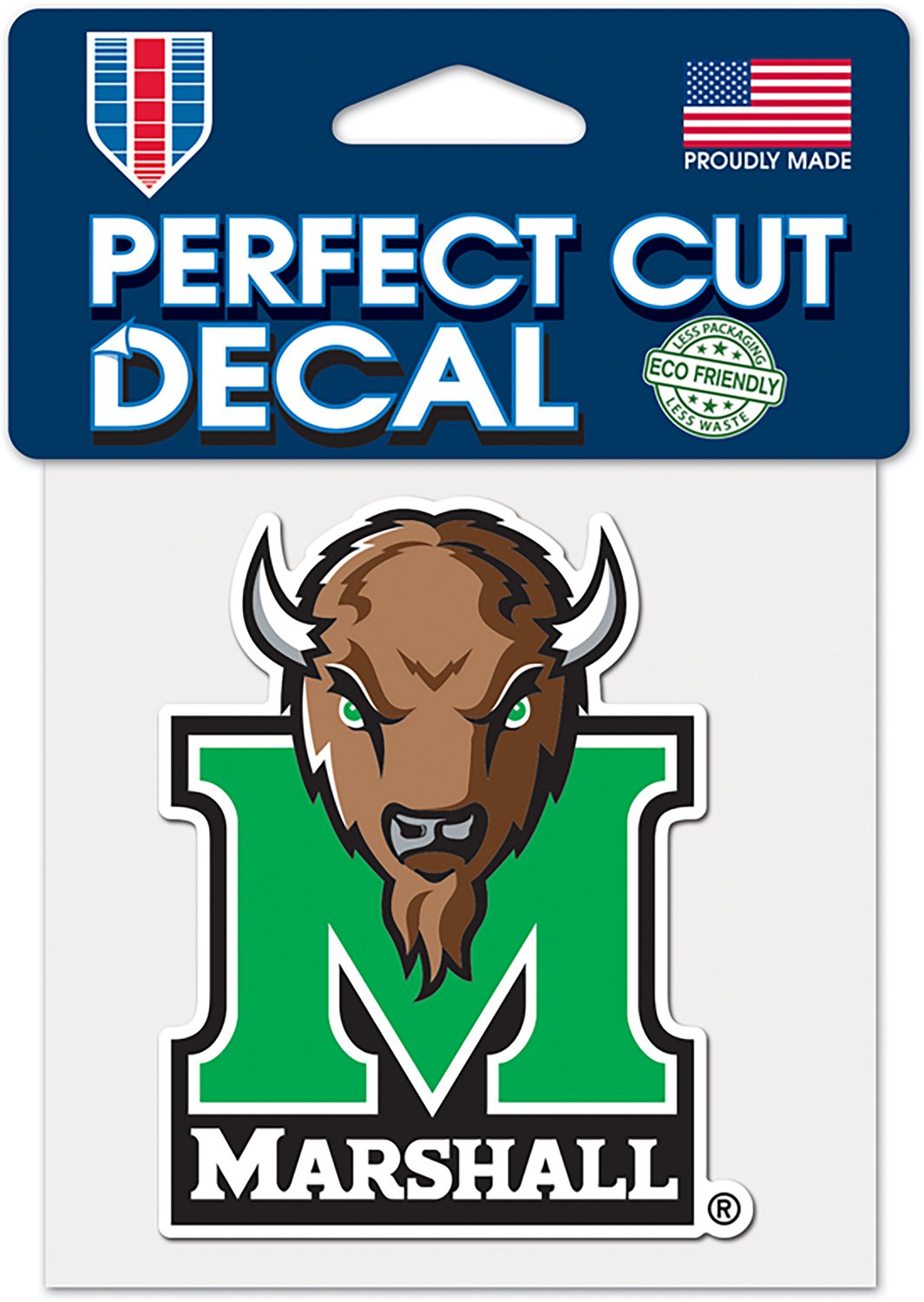 WinCraft Marshall University Perfect Cut Primary Decal