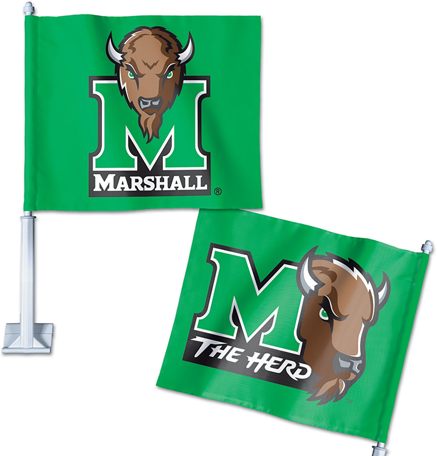 WinCraft Marshall University Car Flag