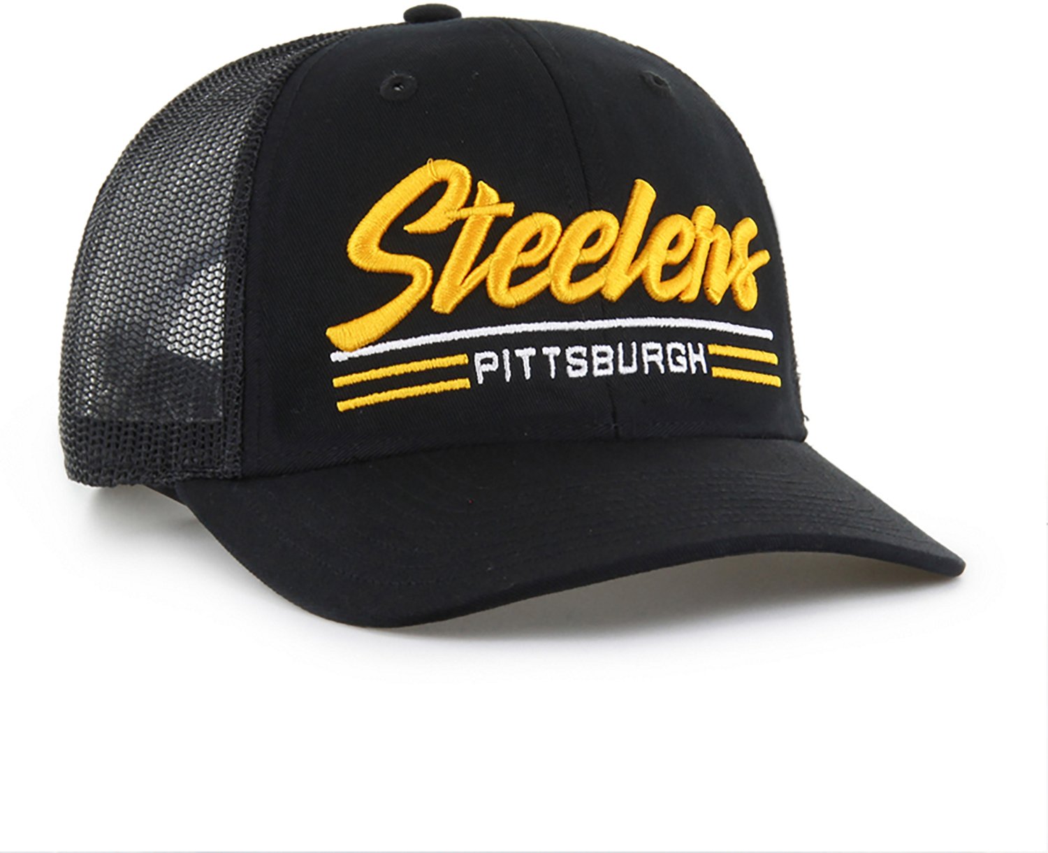 '47 Men's Steelers Garner Trucker Rf Cap - view number 3