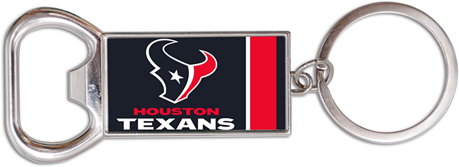 WinCraft Houston Texans Logo Bottle Opener Key Chain