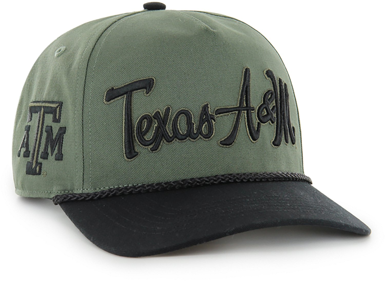 '47 Men's Texas A&M Aggies Overhand Two Tone Recon Hitch Cap - view number 3