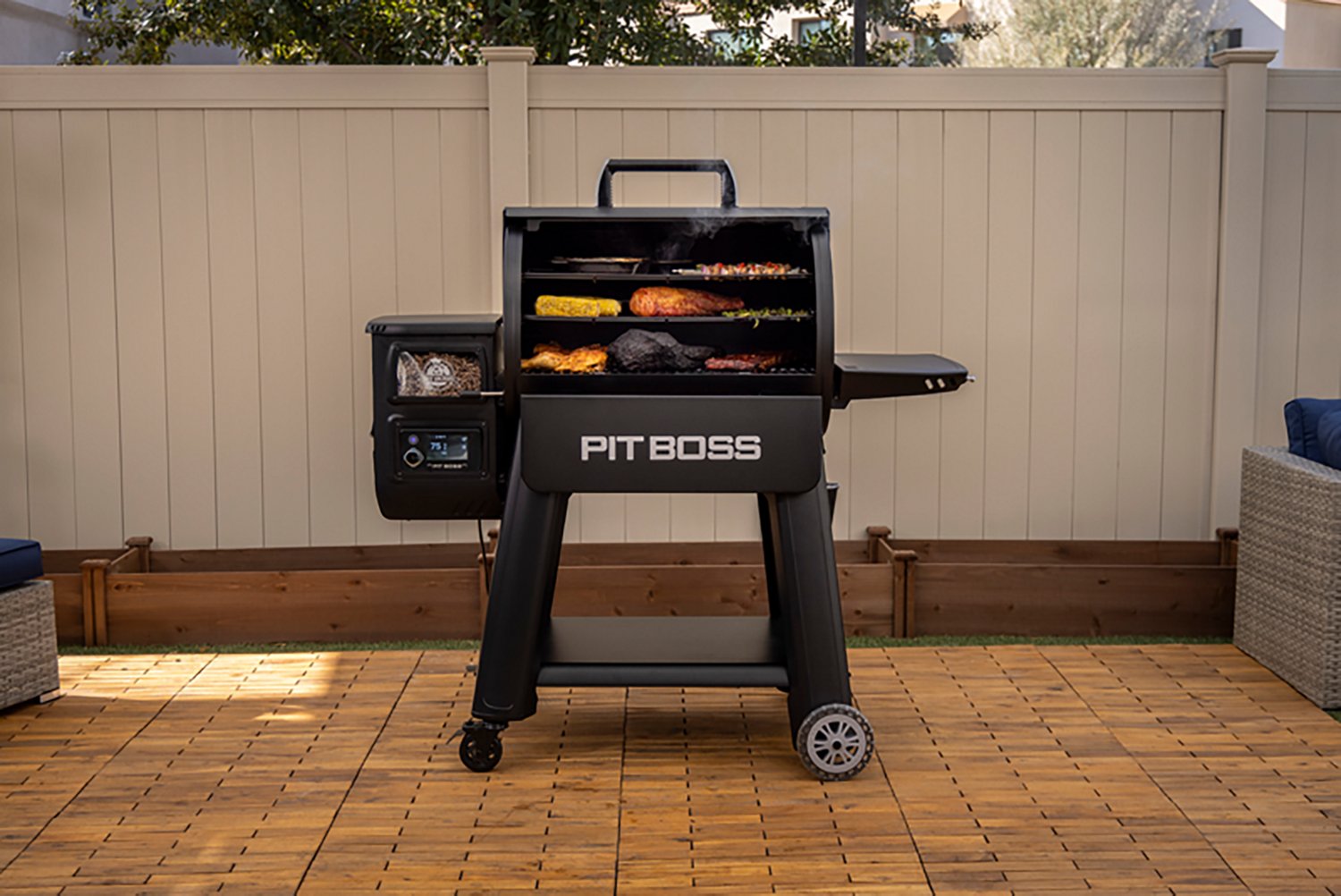 Pit Boss 1250 Competition Series Roll Top Pellet Grill                                                                           - view number 3