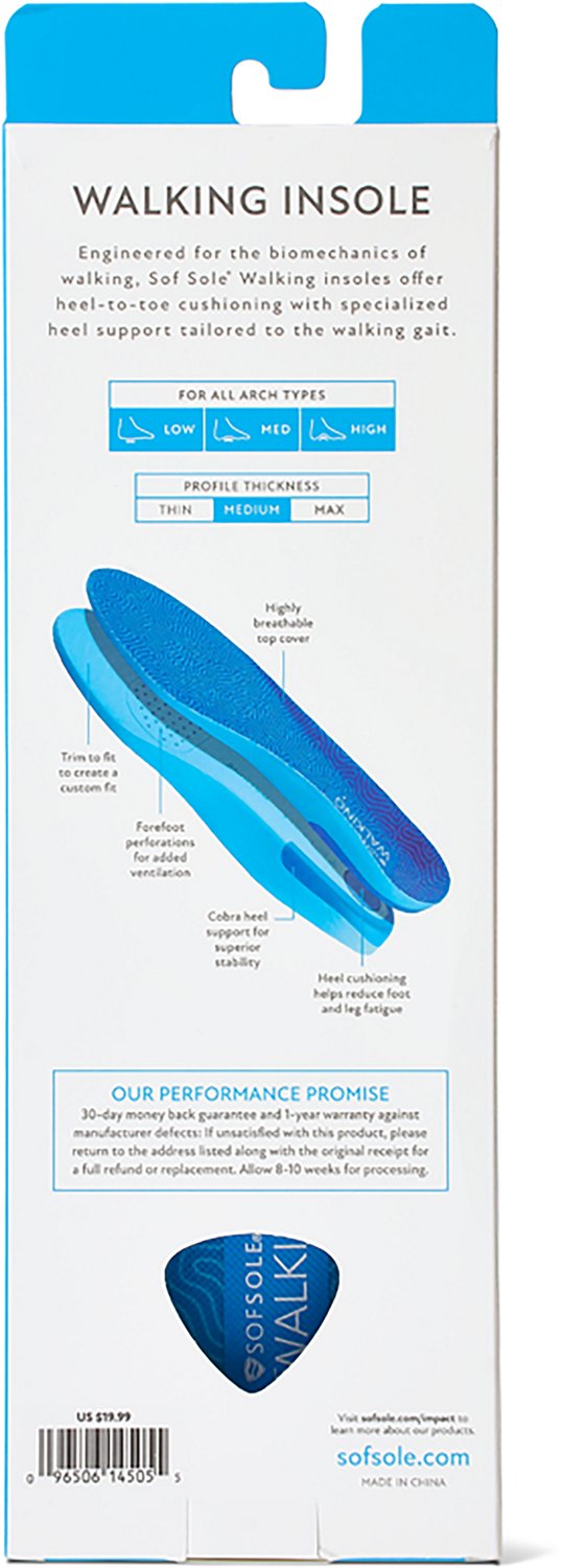 Sof Sole Walking Insoles - view number 7