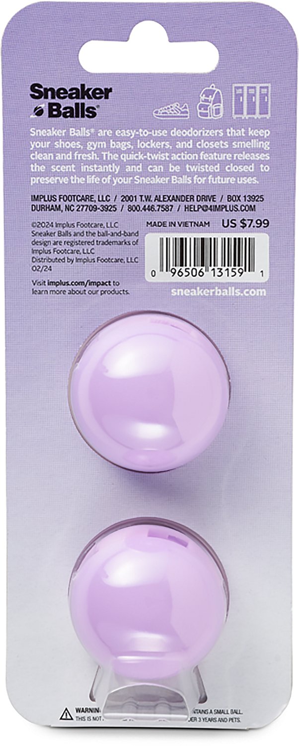 Sneaker Balls Lavender Shoe Odor Eliminator & Remover 2-Pack - view number 2