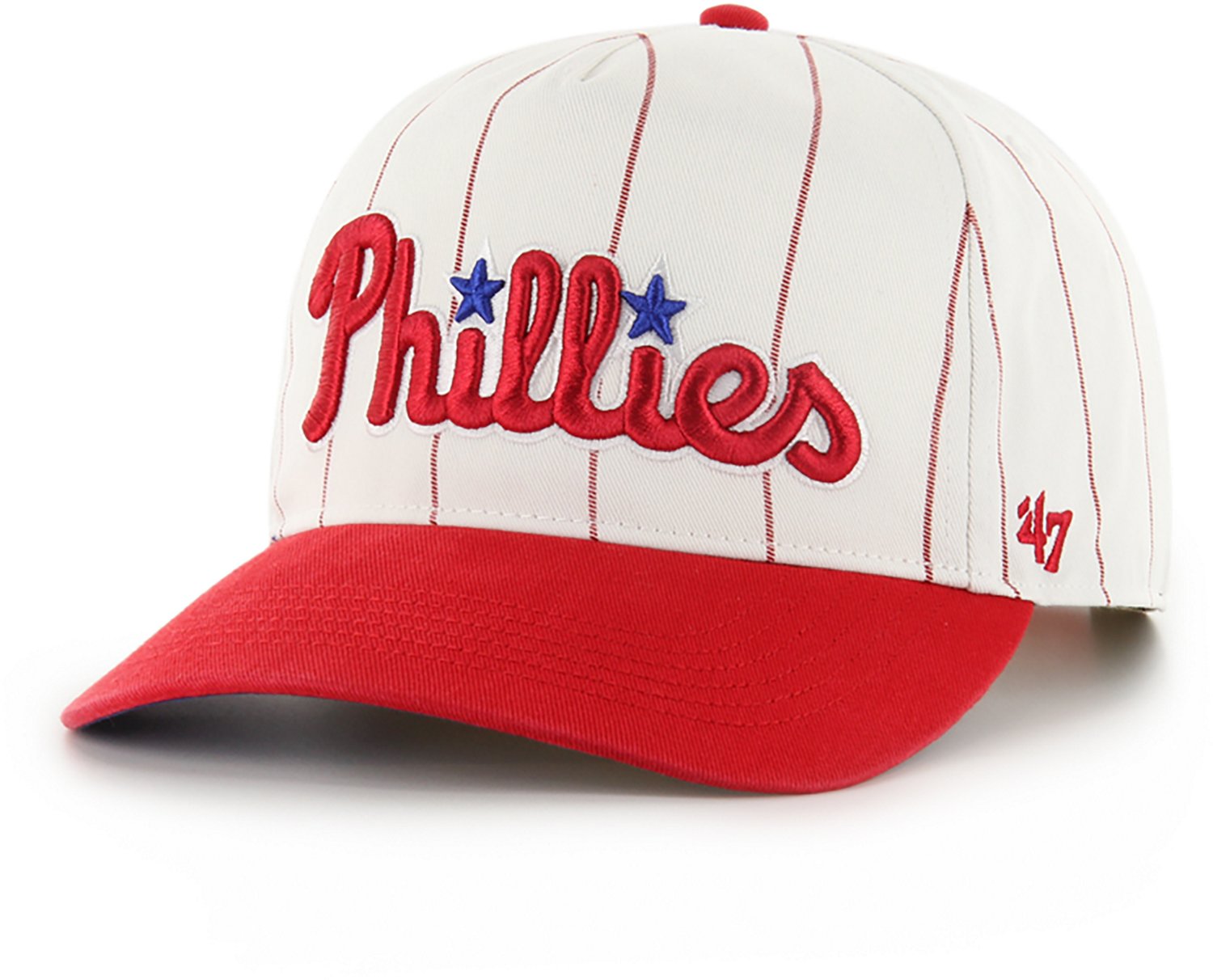 '47 Adults' Hitch Philadelphia Phillies Double Header Pinstripe Hat - view number 1