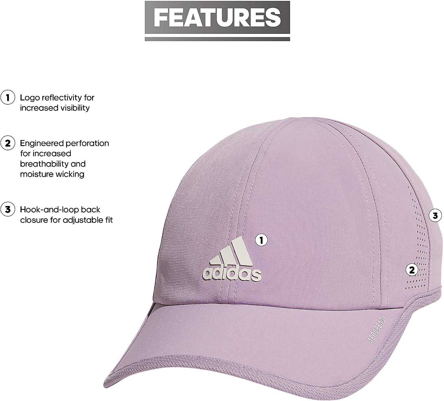 adidas Womenâ€™s Superlite 2 Cap - view number 6