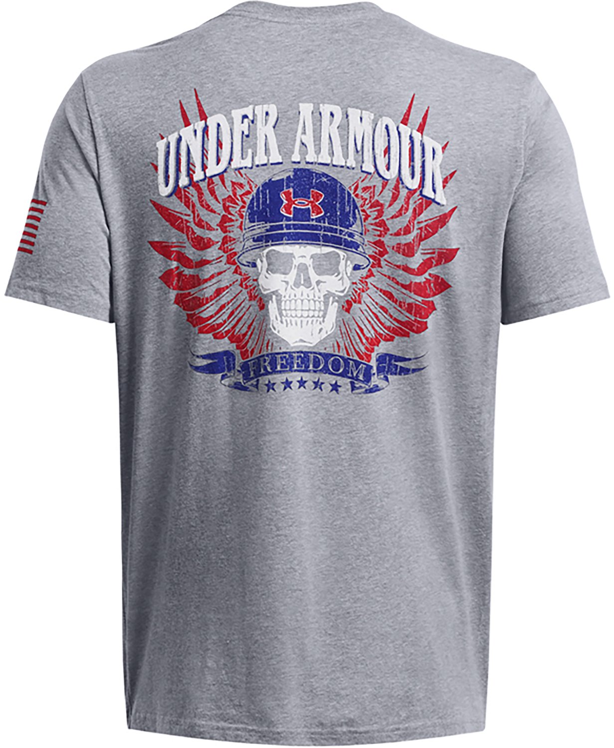 Under Armour Men's Freedom Skull Short Sleeve T-shirt - view number 4