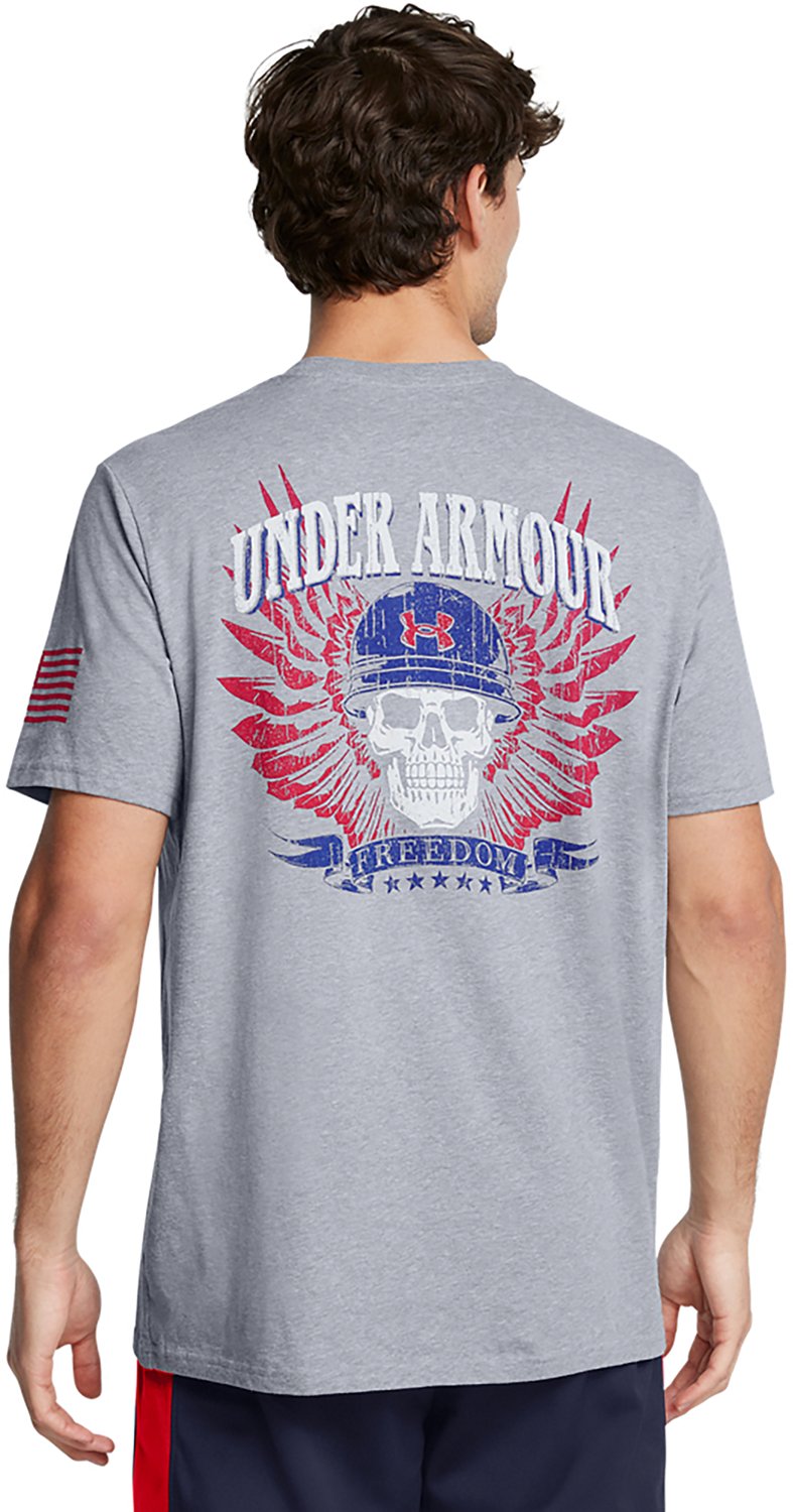 Under Armour Men's Freedom Skull Short Sleeve T-shirt - view number 2