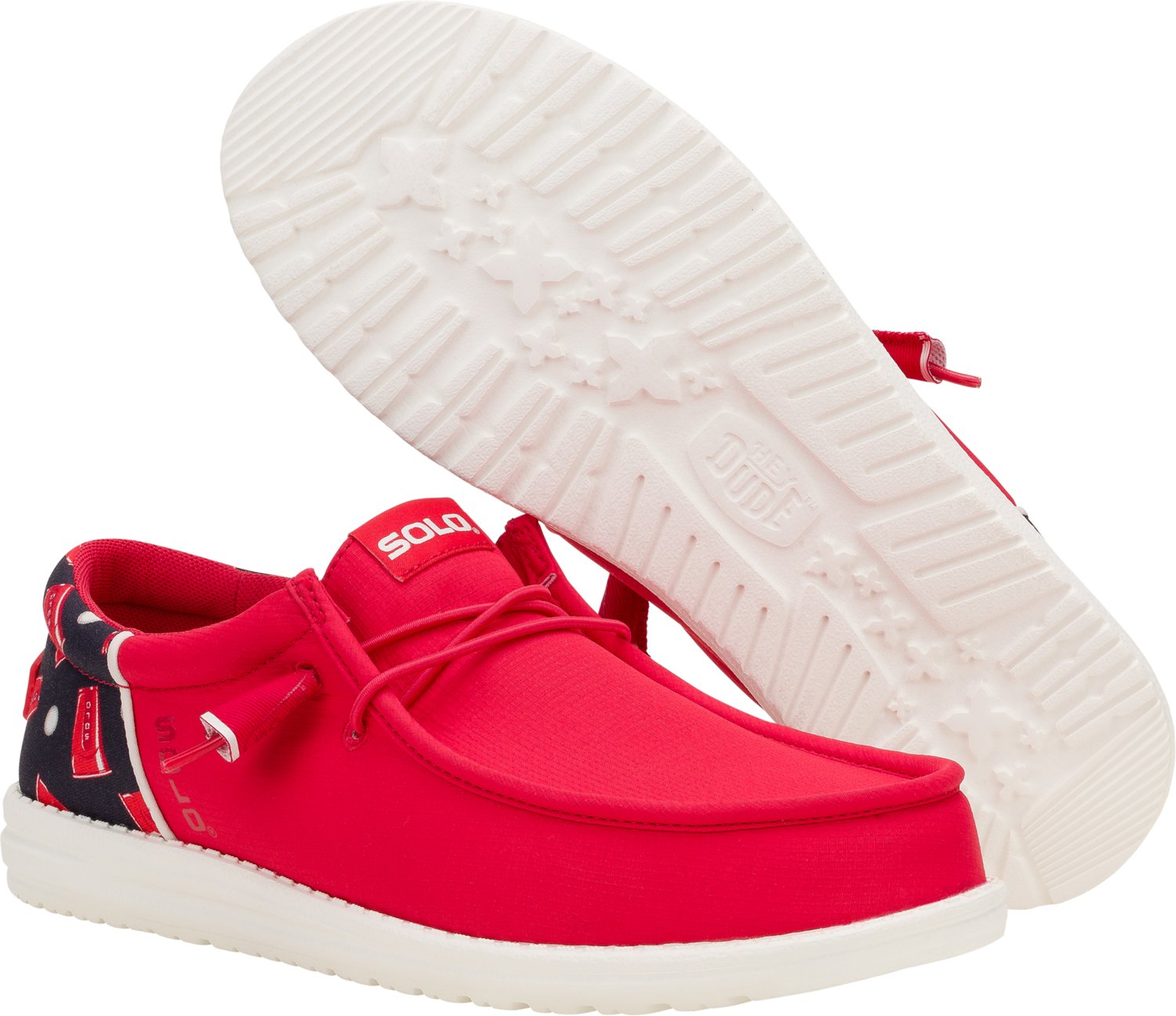 HEYDUDE Men's Wally Solo Cup Shoes                                                                                               - view number 6