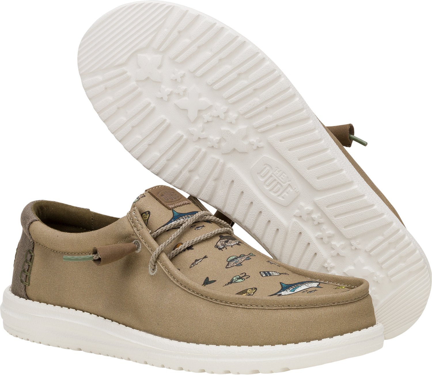 HEYDUDE Men's Wally Marlins Shoes - view number 6