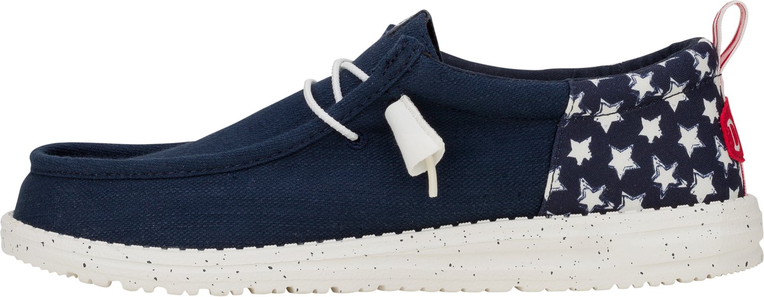 HEYDUDE Men's Wally Americana Funk Americana Stars Slip-on Shoes - view number 2