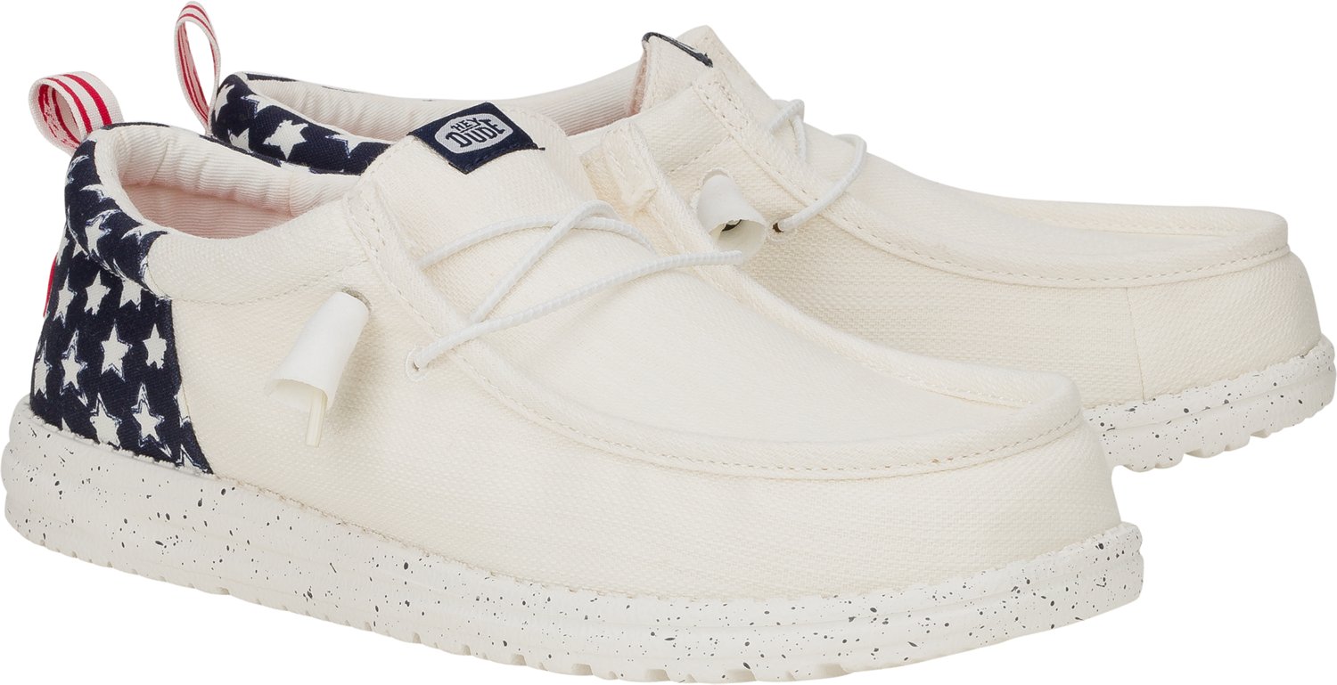 HEYDUDE Men's Wally Americana Funk Americana Stars Slip-on Shoes - view number 3