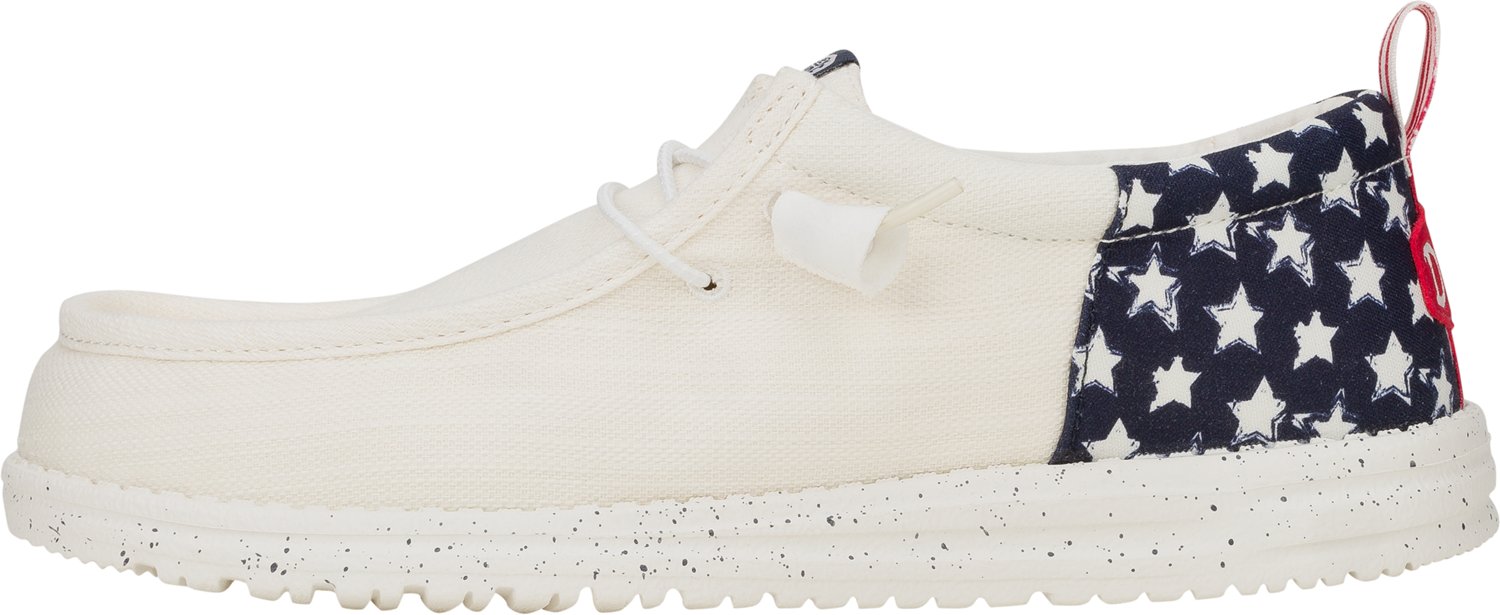 HEYDUDE Men's Wally Americana Funk Americana Stars Slip-on Shoes - view number 2