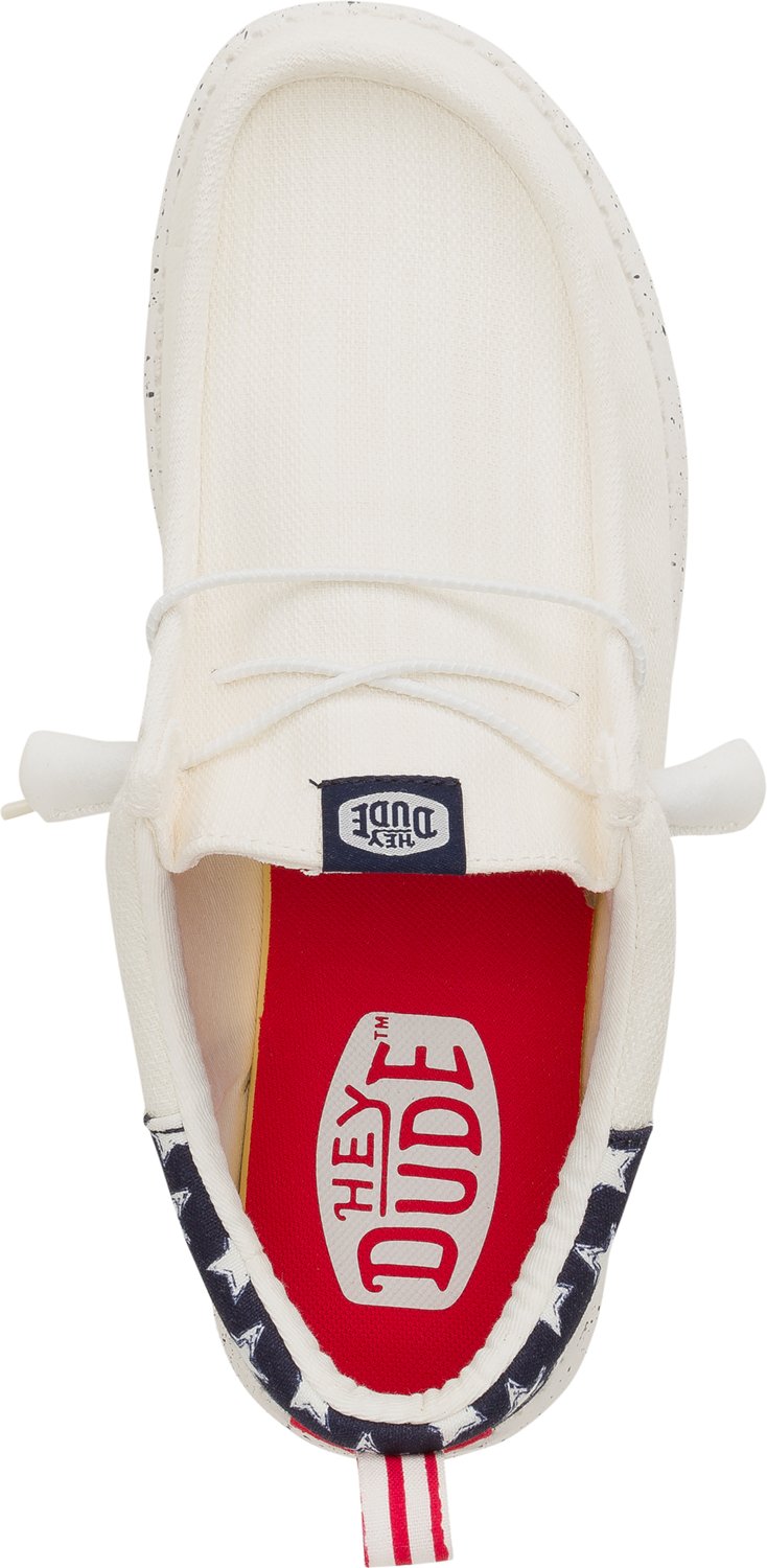 HEYDUDE Men's Wally Americana Funk Americana Stars Slip-on Shoes - view number 5