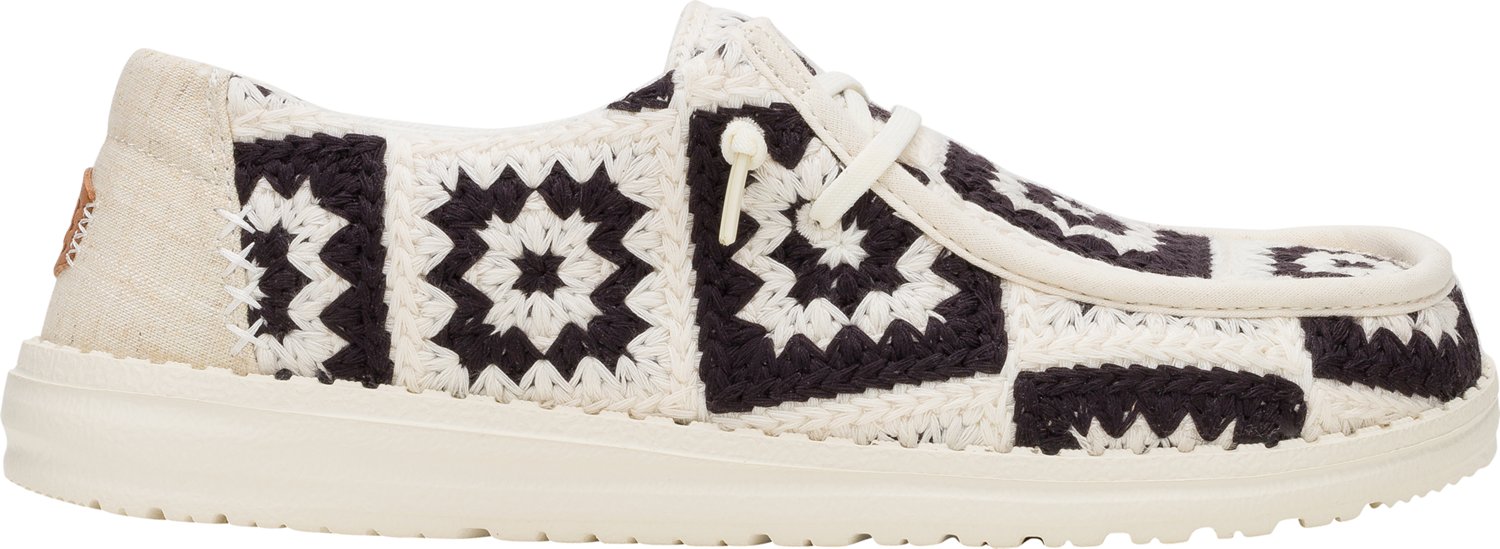 HEYDUDE Women's Wendy Cottage Crochet Shoes