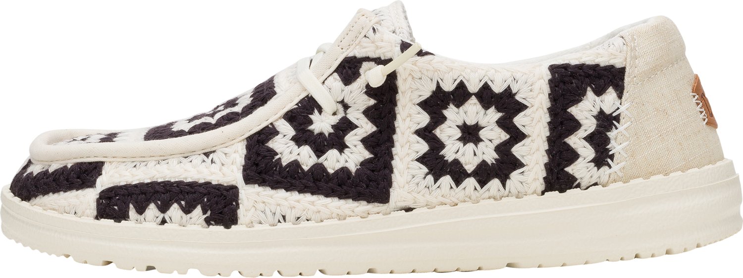 HEYDUDE Women's Wendy Cottage Crochet Shoes - view number 2
