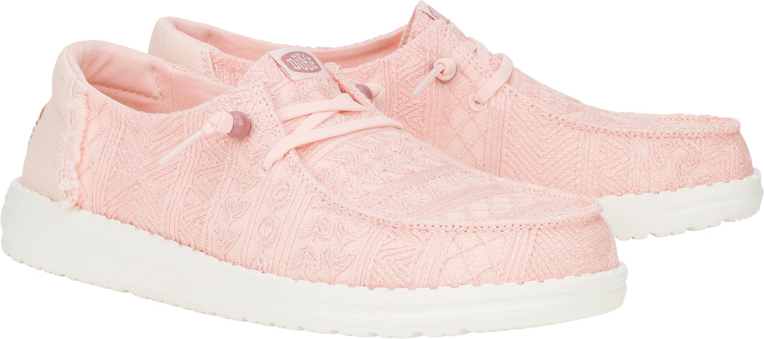 HEYDUDE Women's Crochet Lace Shoes - view number 3