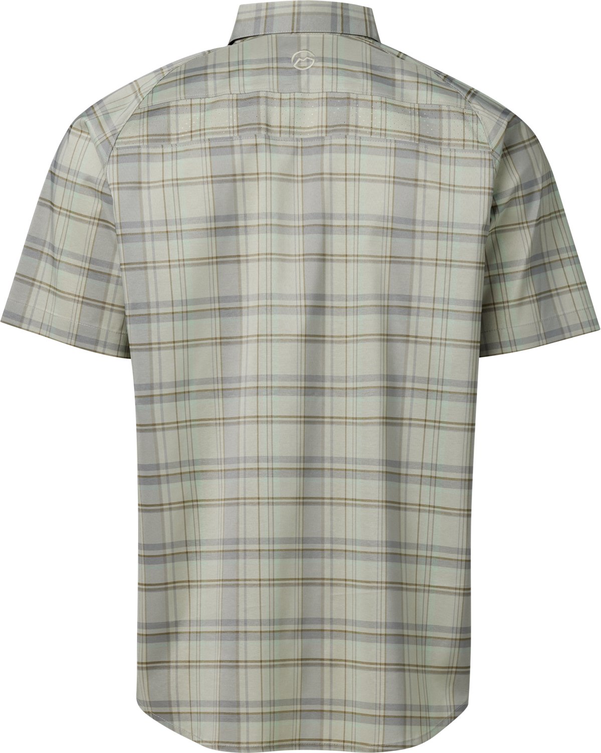 Magellan Outdoors Men's Hickory Canyon Plaid Short Sleeve Shirt                                                                  - view number 4