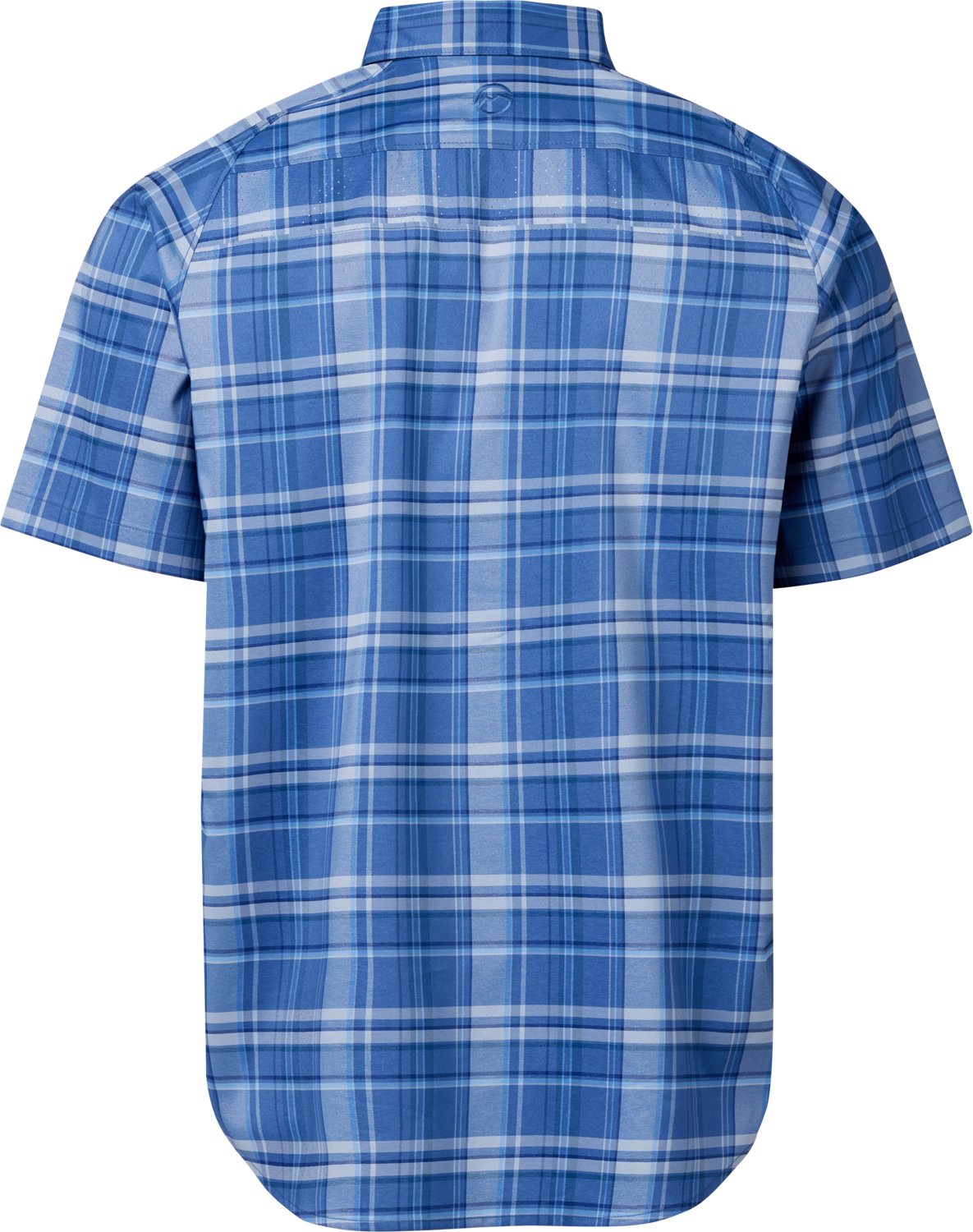 Magellan Outdoors Men's Hickory Canyon Plaid Short Sleeve Shirt                                                                  - view number 4