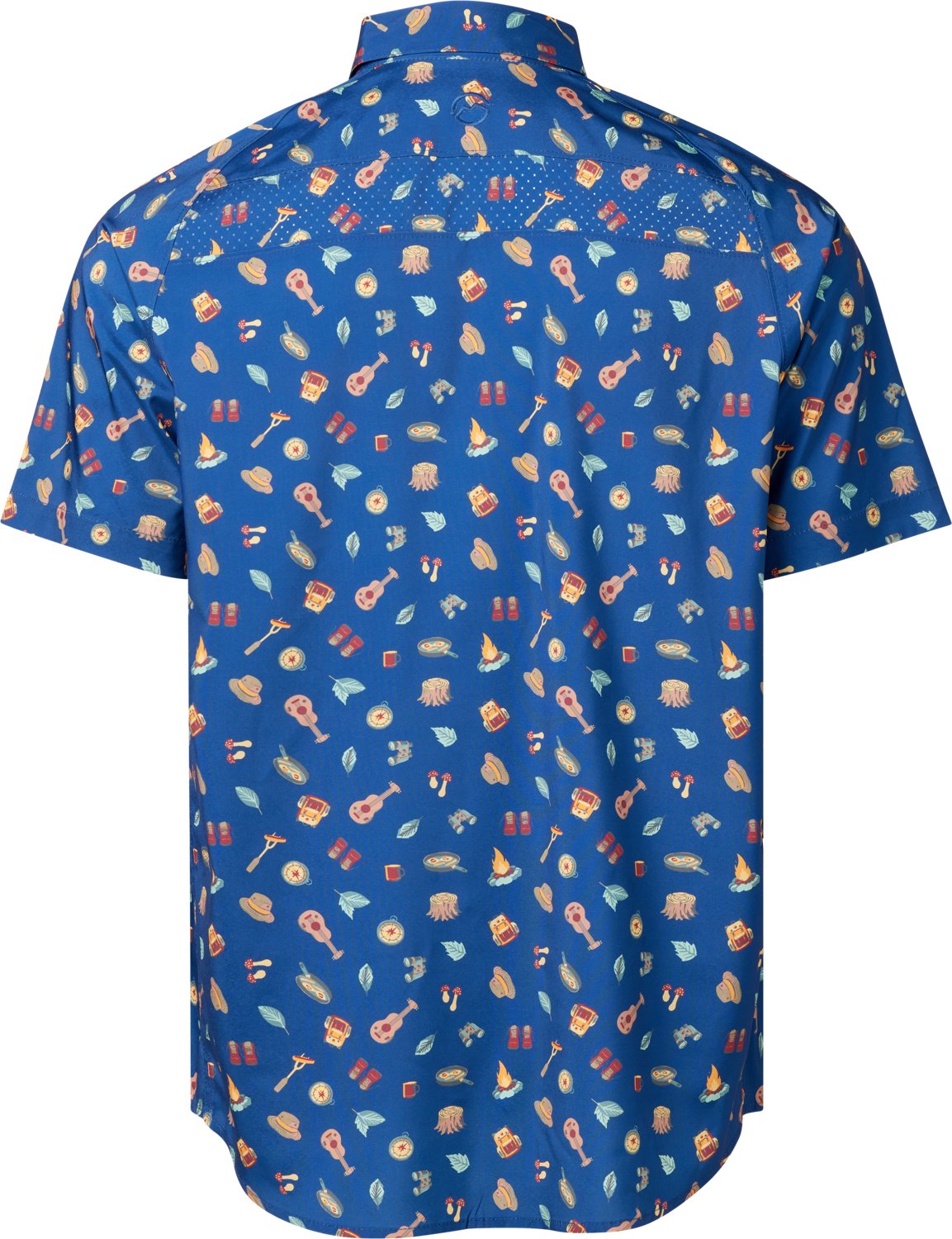 Magellan Outdoors Men's Hickory Canyon Print Short Sleeve Shirt                                                                  - view number 2