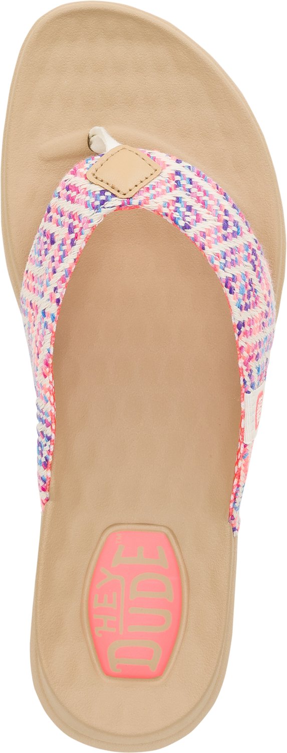HEYDUDE Women's Surf Baja Flip Flops