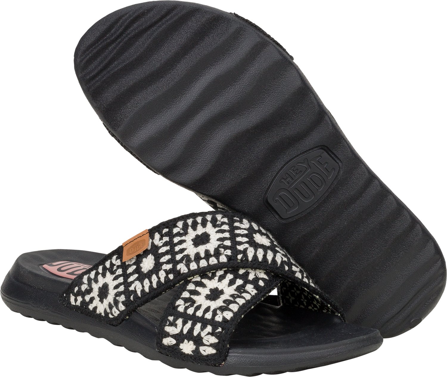 Hey Dude Women's Christi Slide Cottage Crochet Sandals                                                                           - view number 6