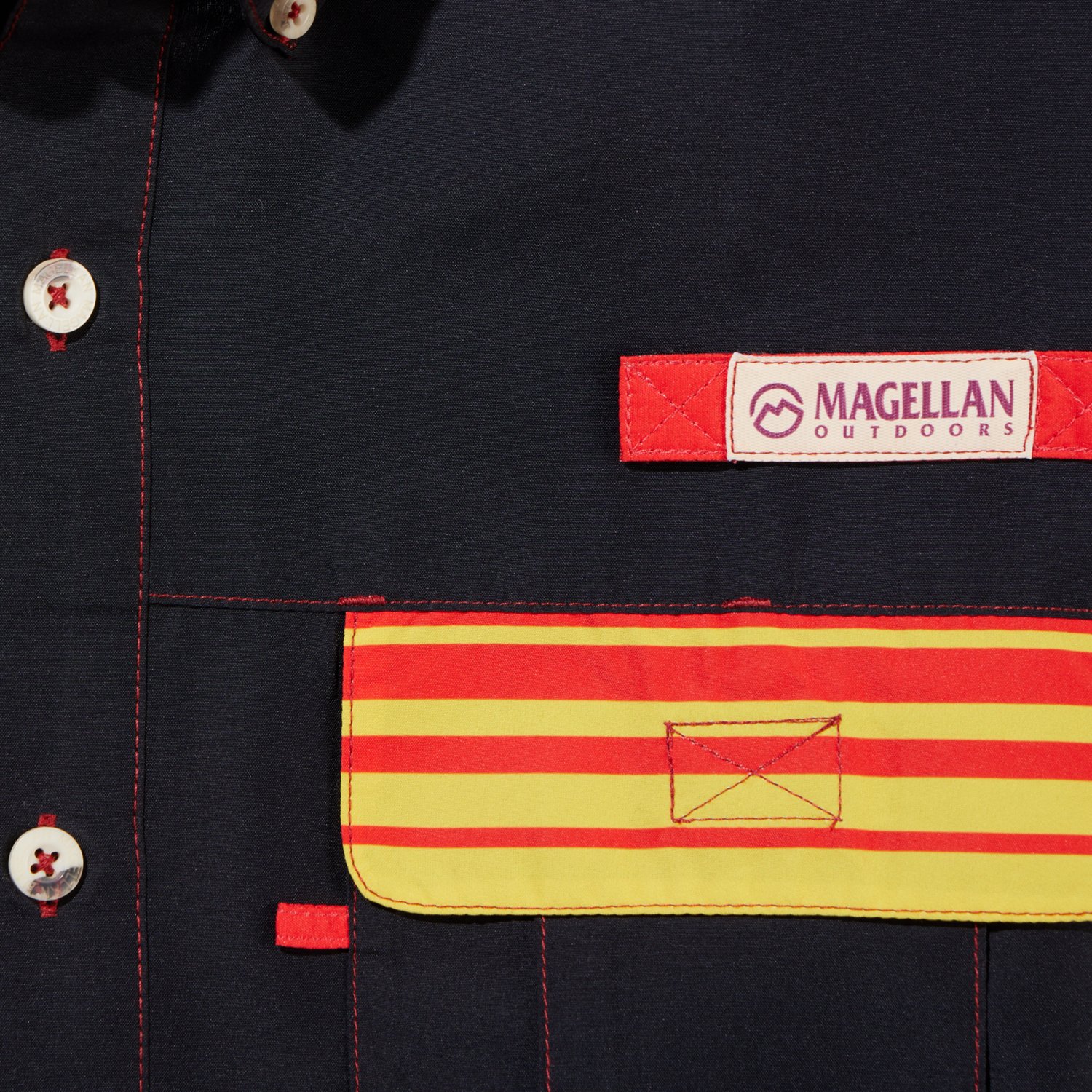 Magellan Outdoors Men's Laguna Madre Serape Fishing Shirt                                                                        - view number 3