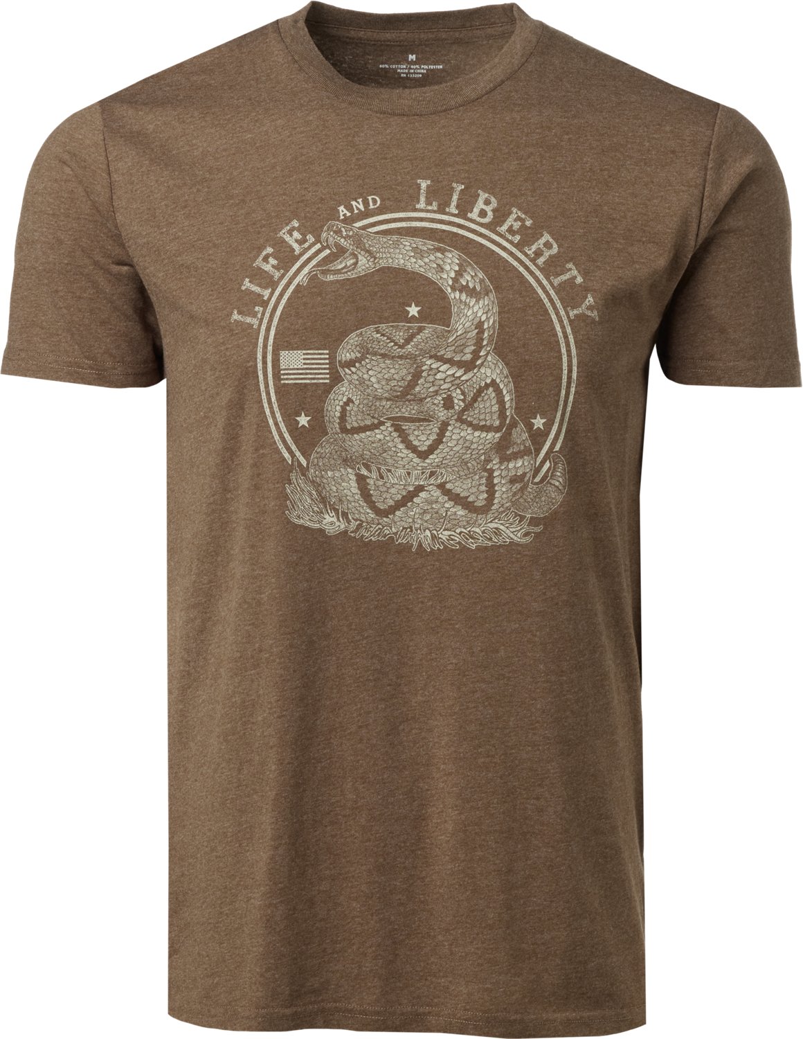 Academy Sports + Outdoors Men's Americana Snake T-shirt - view number 1