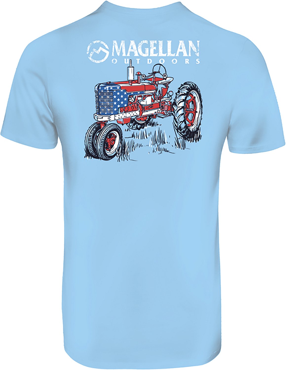 Magellan Outdoors Men's Pride Tractor T-shirt                                                                                    - view number 3