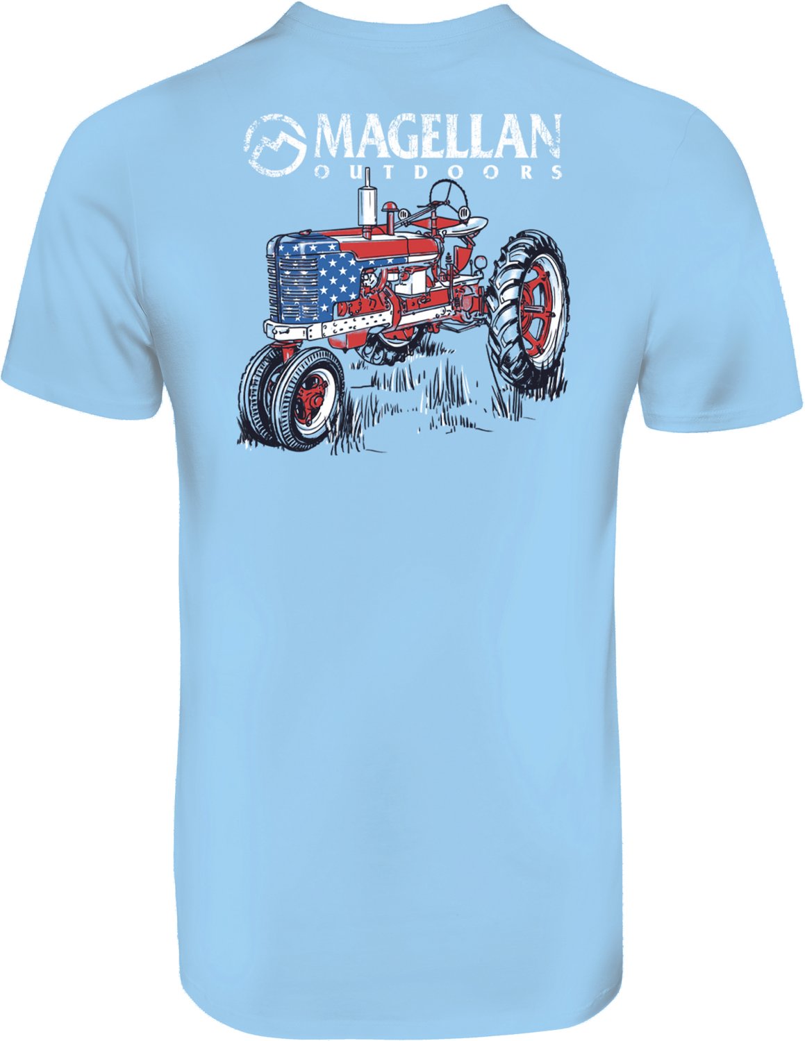 Magellan Outdoors Men's Pride Tractor T-shirt                                                                                    - view number 7